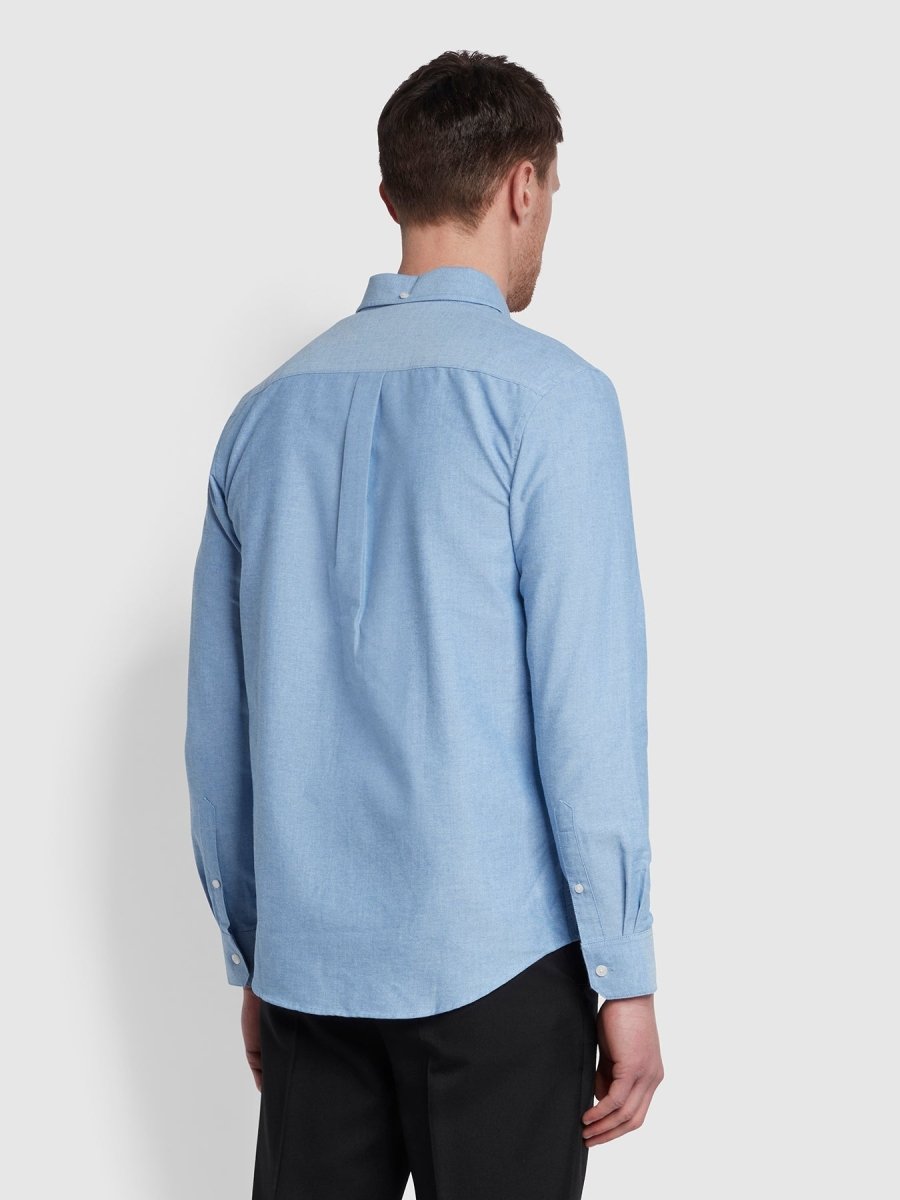 Drayton Modern Fit Oxford Shirt - RUTHERFORD & Co