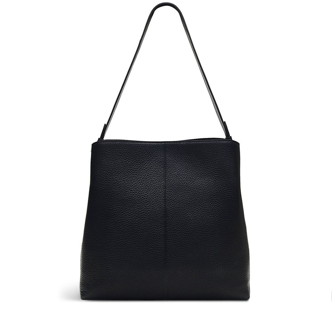 Dukes Place Black Large Ziptop Shoulder - RUTHERFORD & Co