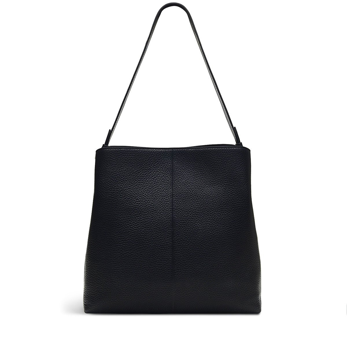 Dukes Place Black Large Ziptop Shoulder - RUTHERFORD & Co