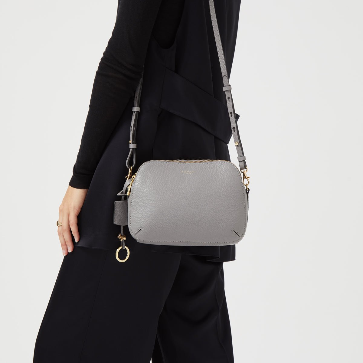 Dukes Place Cloud Burst Medium Ziptop Crossbody - RUTHERFORD & Co