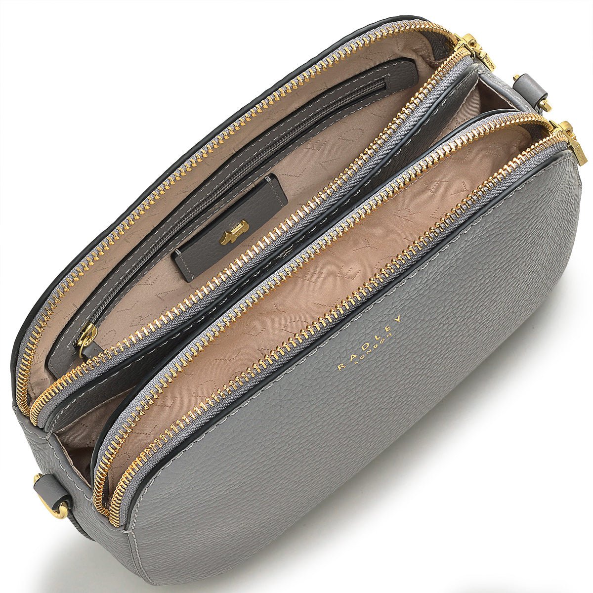 Dukes Place Cloud Burst Medium Ziptop Crossbody - RUTHERFORD & Co
