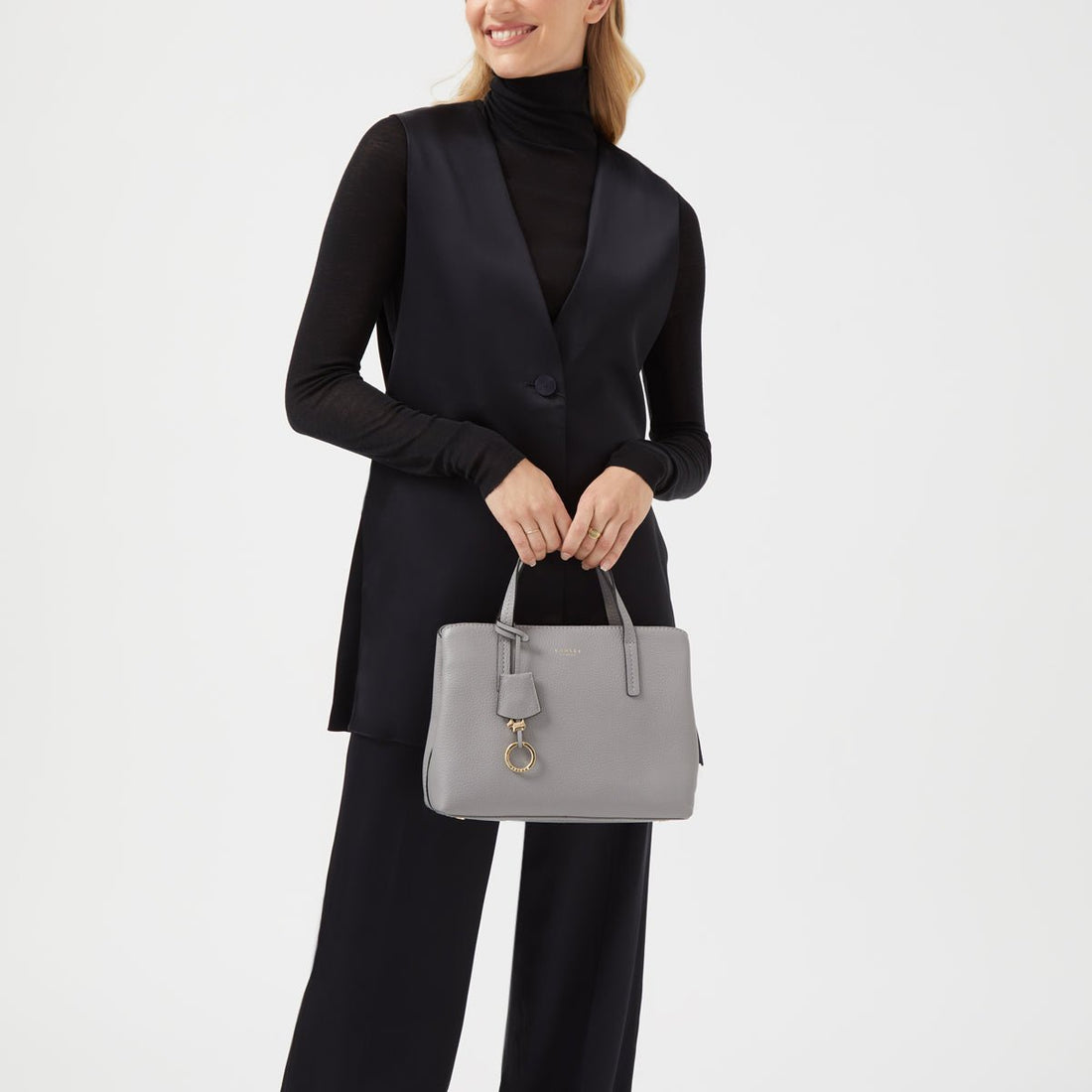 Dukes Place Cloud Burst Medium Ziptop Grab - RUTHERFORD & Co