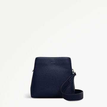 Dukes Place Medium Compartment Cross Body Naval - RUTHERFORD & Co