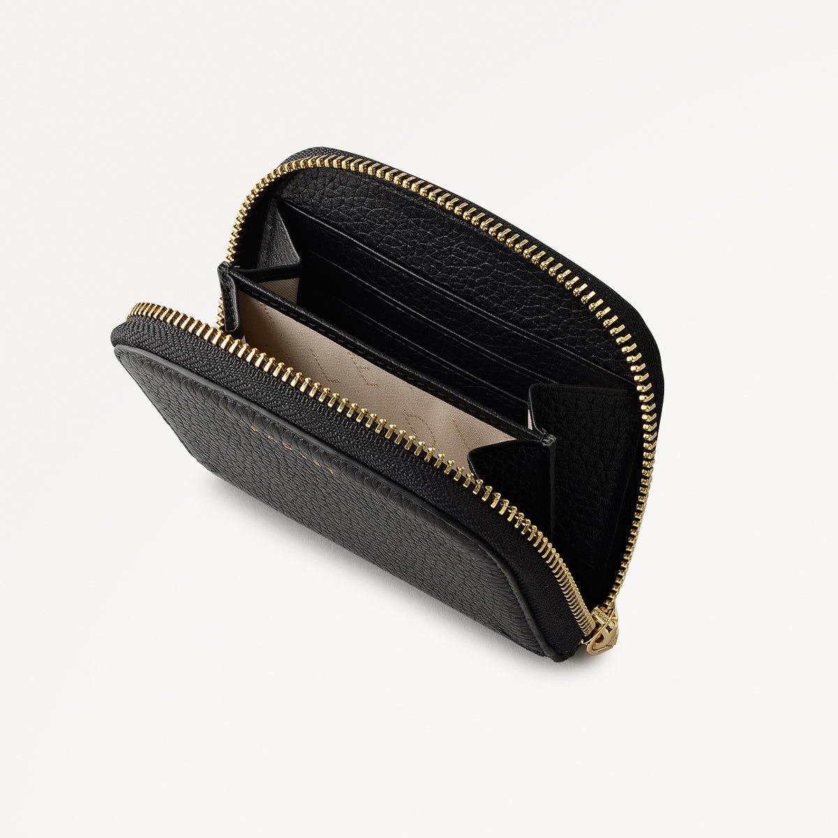 Dukes Place Medium Zip Around Purse Black - RUTHERFORD & Co