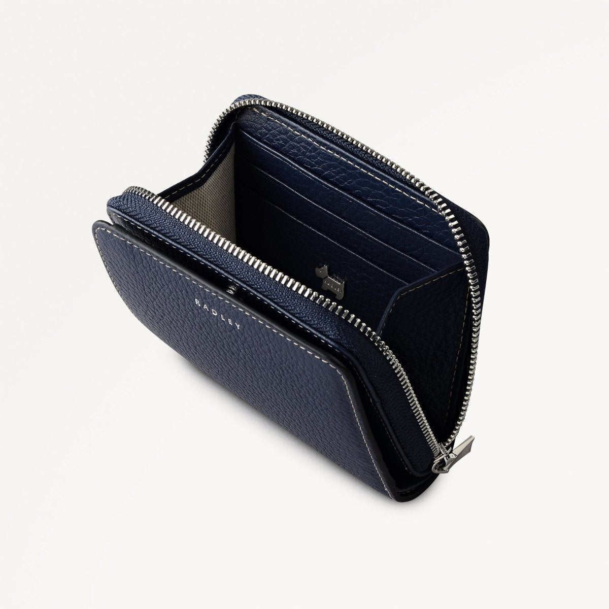 Dukes Place Medium Zip Around Purse Naval - RUTHERFORD & Co
