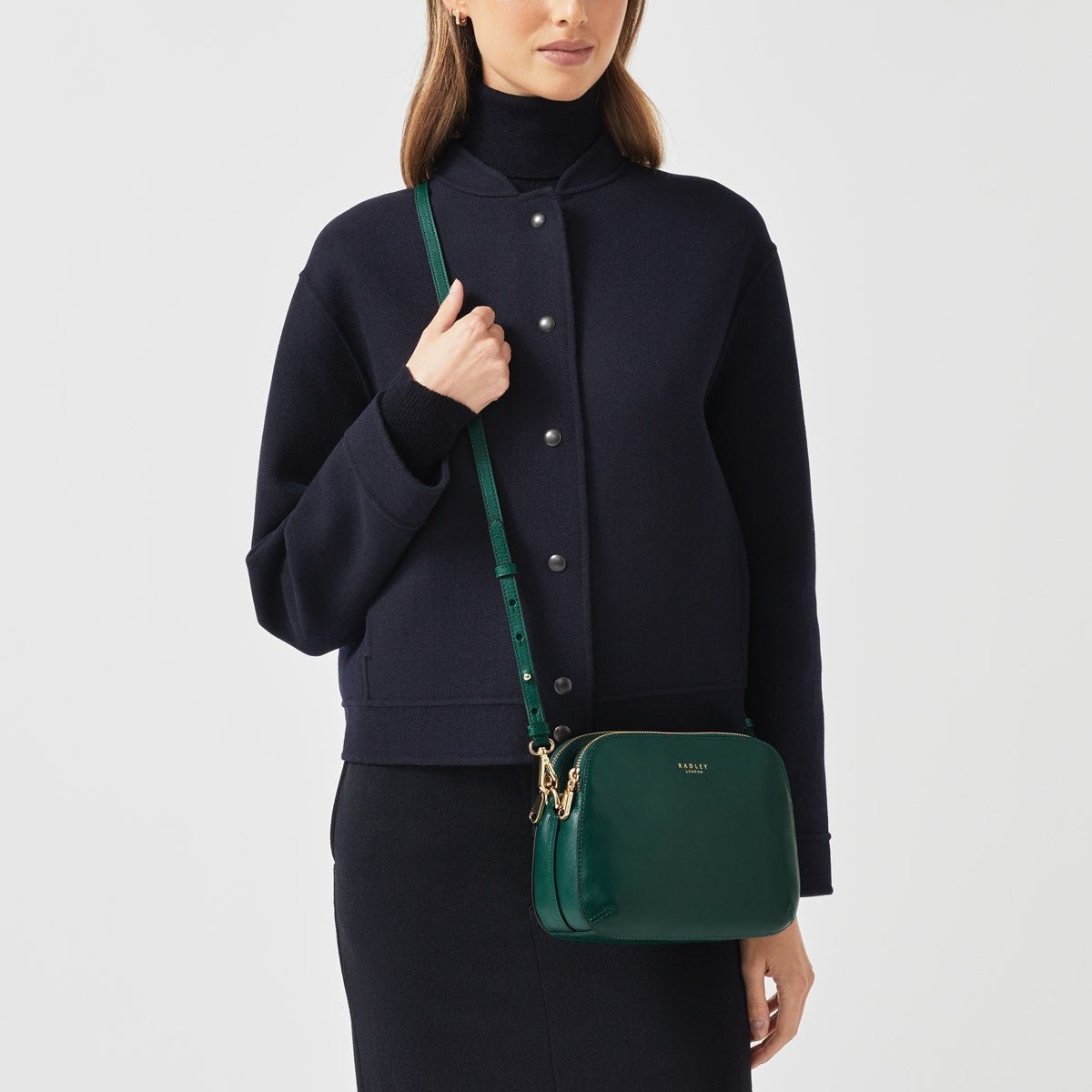 DUKES PLACE Medium Ziptop Crossbody - RUTHERFORD & Co