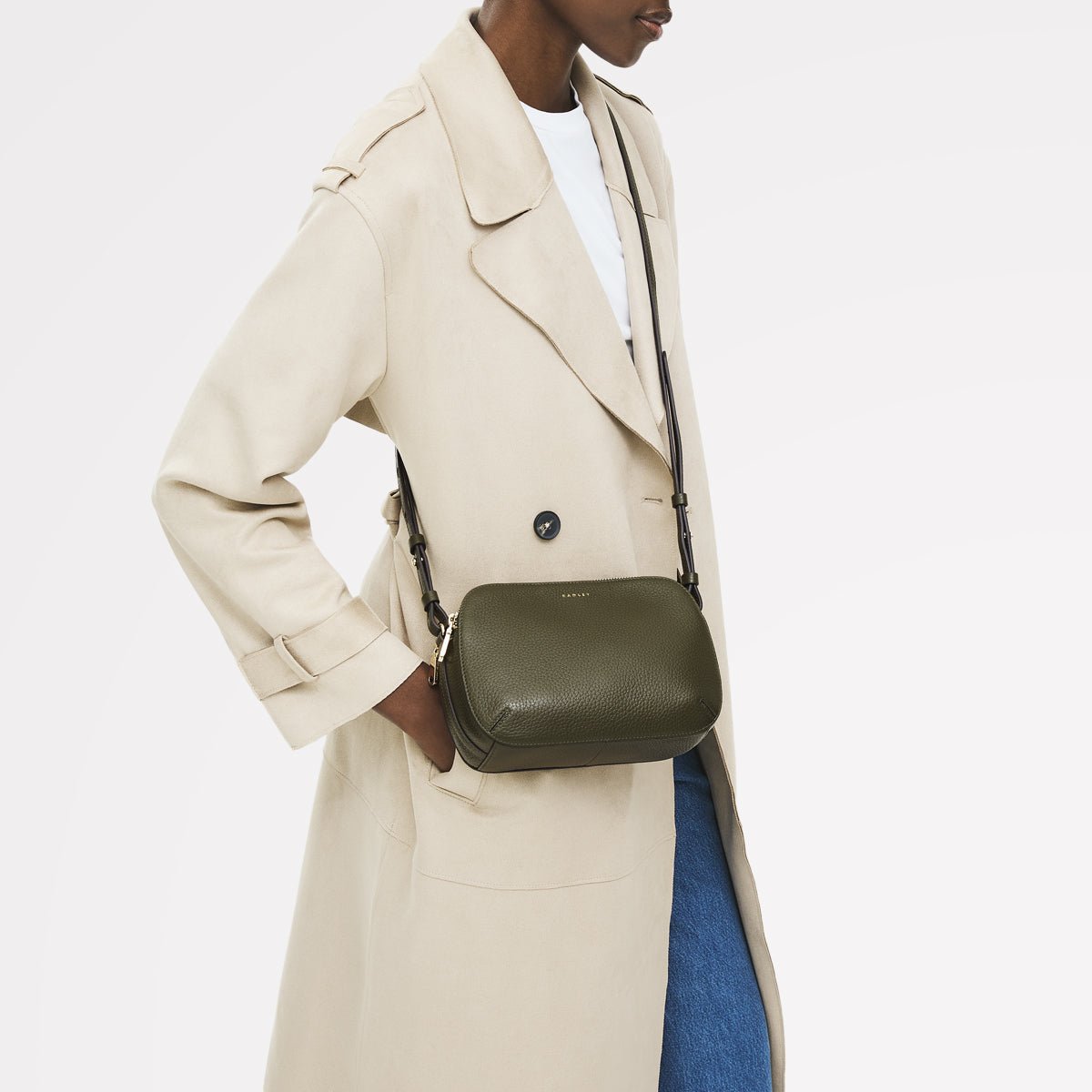 DUKES PLACE - MEDIUM ZIPTOP CROSSBODY - RUTHERFORD & Co