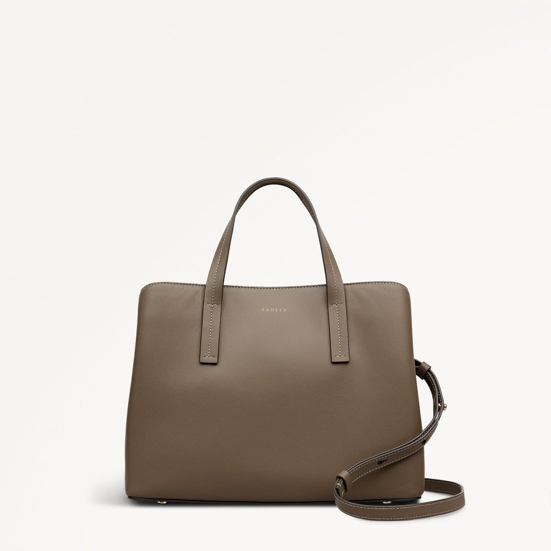 Dukes Place Medium Ziptop Grab Coffee - RUTHERFORD & Co