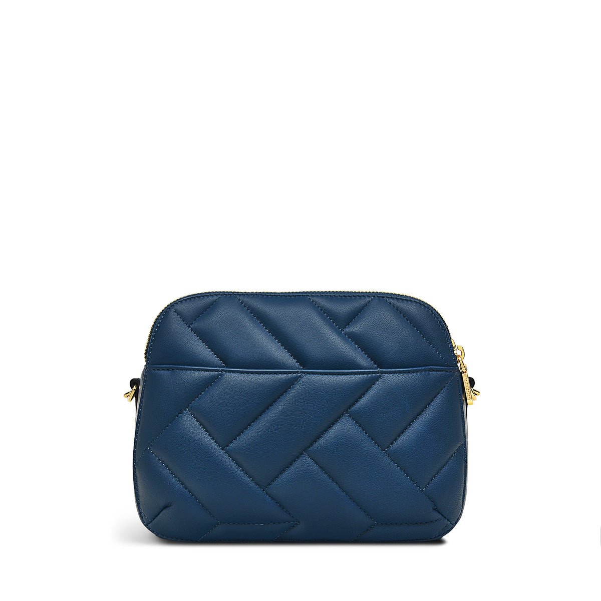 Dukes Place - Quilt Deepsea Medium Ziptop Crossbody - RUTHERFORD & Co