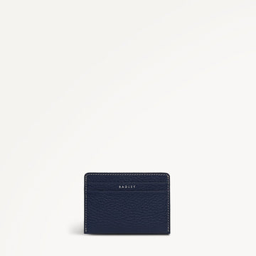 Dukes Place Small Card Holder Naval - RUTHERFORD & Co