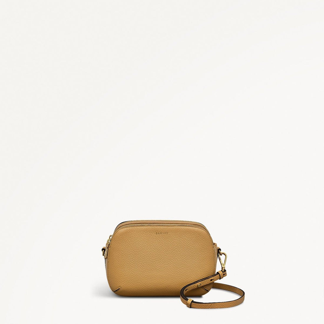 DUKES PLACE/PECAN/MEDIUM ZIPTOP CROSSBODY - RUTHERFORD & Co