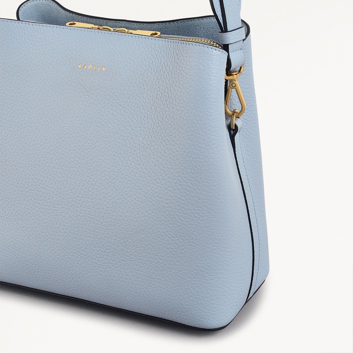 DUKES PLACE/SMOKE BLUE/MEDIUM COMPARTMENT CROSSBODY - RUTHERFORD & Co