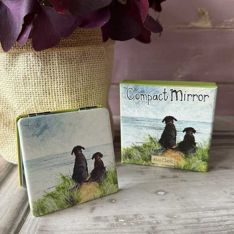 Dunes Compact Mirror - RUTHERFORD & Co