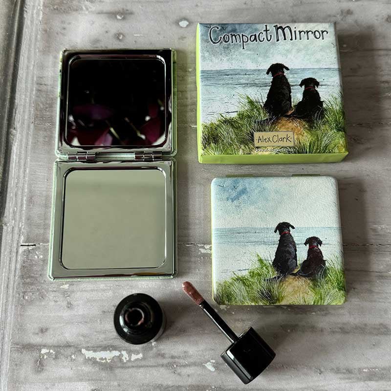 Dunes Compact Mirror - RUTHERFORD & Co