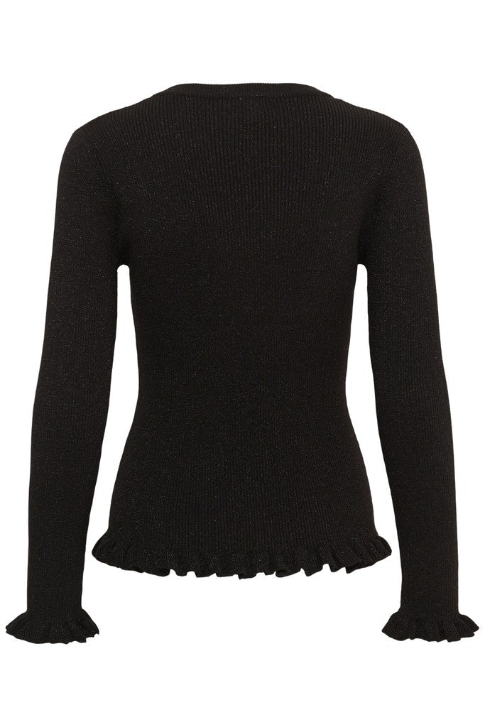 DwalaPW Cardigan - Black with Lurex - RUTHERFORD & Co