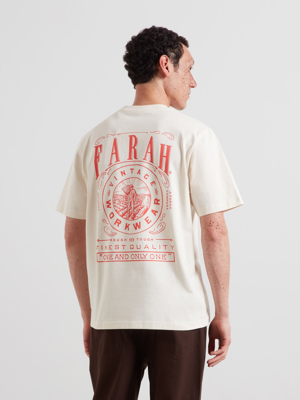 Haise Graphic T-Shirt In Ecru