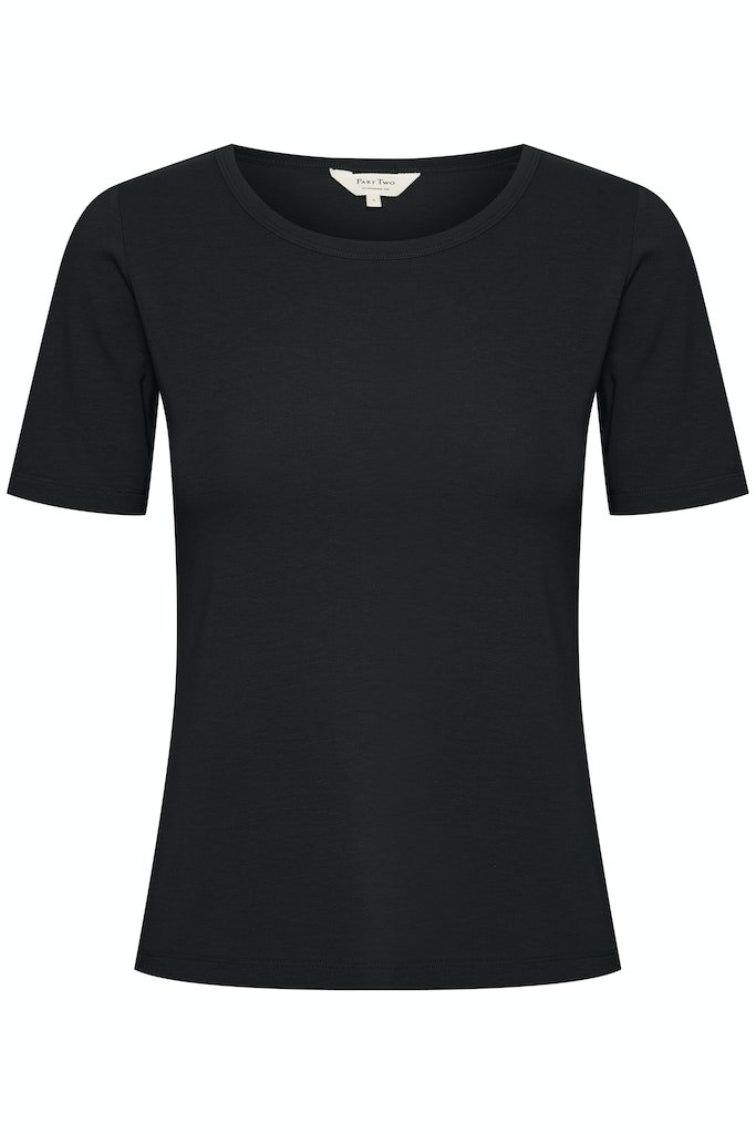 EamajaPW Ts T-shirt - Black - RUTHERFORD & Co