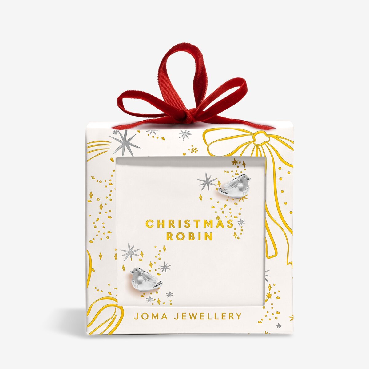 Earring Bauble 'Christmas Robin' Earrings - RUTHERFORD & Co