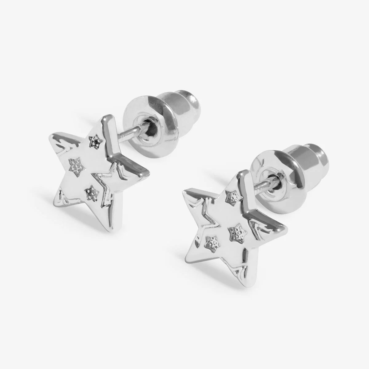 Earring Bauble 'Merry Christmas' Earrings In Silver Plating - RUTHERFORD & Co