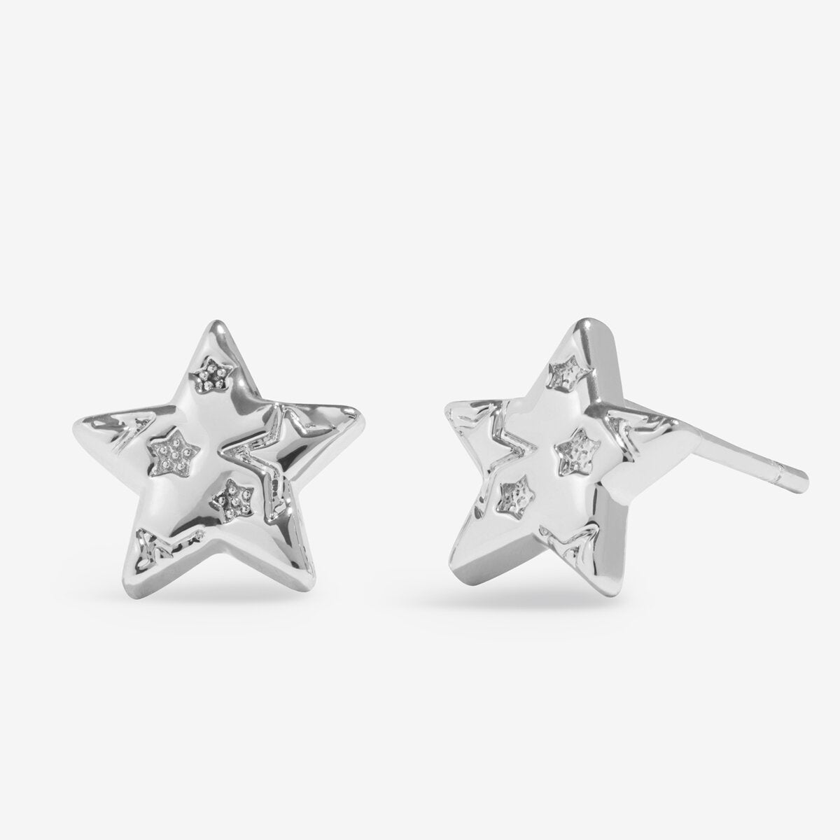 Earring Bauble 'Merry Christmas' Earrings In Silver Plating - RUTHERFORD & Co