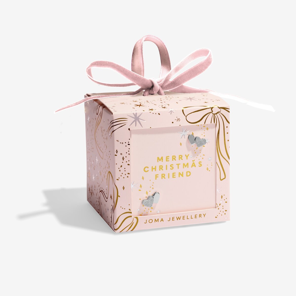Earring Bauble 'Merry Christmas Fabulous Friend' Earrings - RUTHERFORD & Co