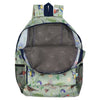 Eco Chic Lightweight Foldable Backpack Green RSPB Birds