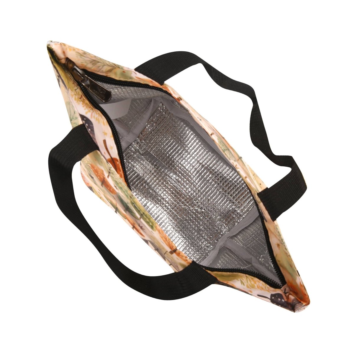 Eco Chic Lightweight Foldable Lunch Bag Rhythm of Trees - RUTHERFORD & Co