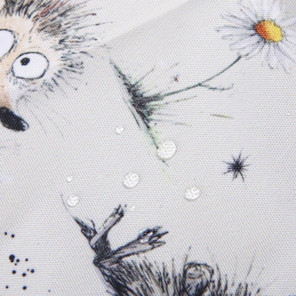 Eco Chic Lightweight Foldable Lunch Bag Whimsy Hedgehogs - RUTHERFORD & Co