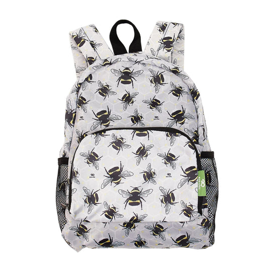 Lightweight Foldable Mini Backpack Bumble Bees