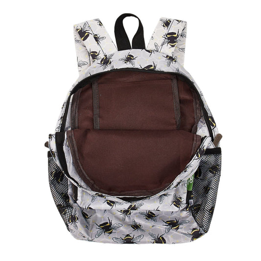 Lightweight Foldable Mini Backpack Bumble Bees