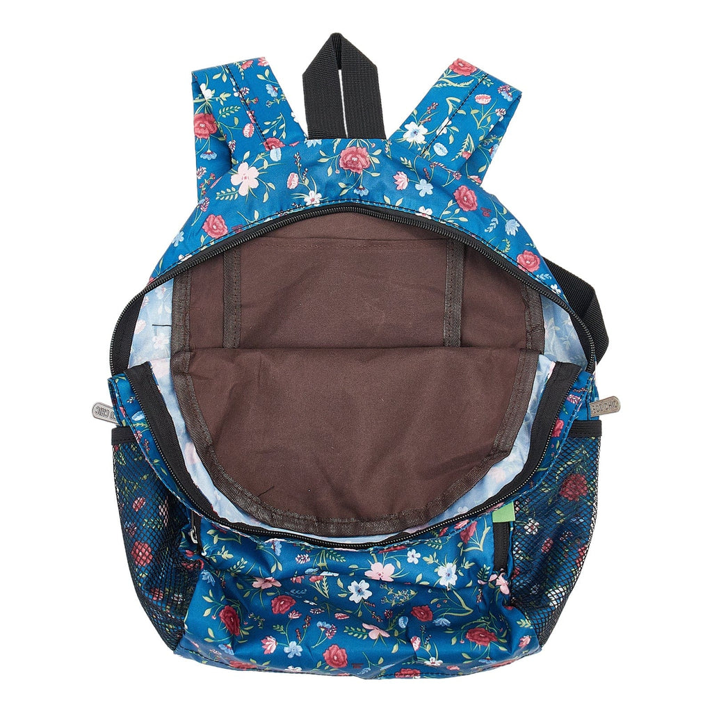 Eco Chic Lightweight Foldable Mini Backpack Floral