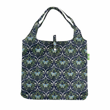 Eco Chic Lightweight Foldable Reusable Shopping Bag Butterflies - RUTHERFORD & Co