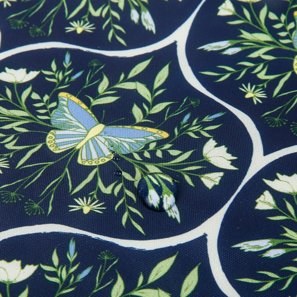 Eco Chic Lightweight Foldable Reusable Shopping Bag Butterflies - RUTHERFORD & Co