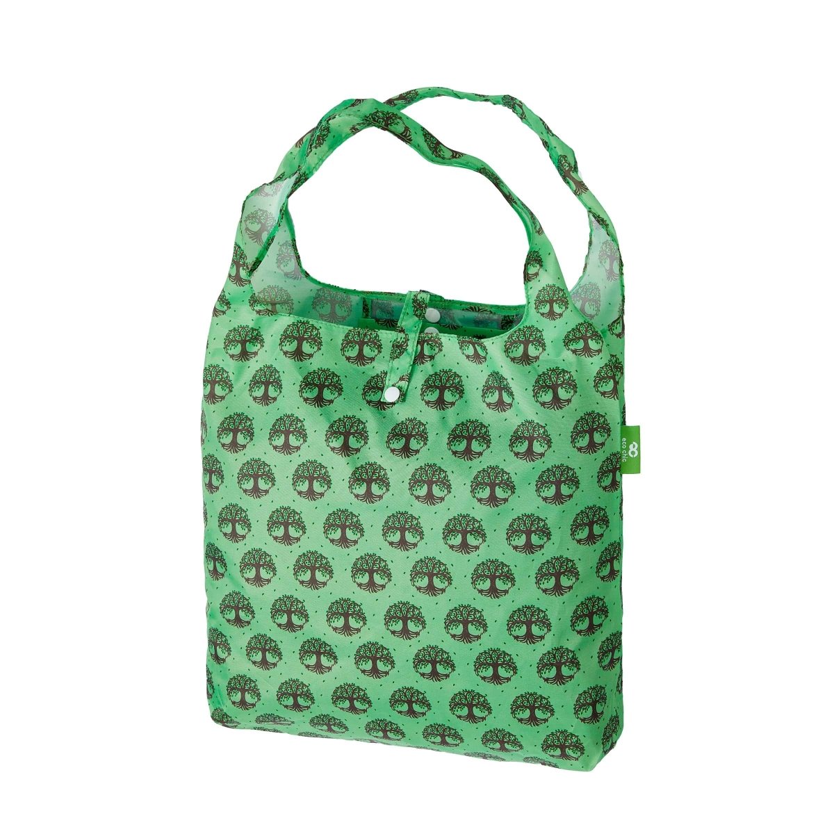 Eco Chic Lightweight Foldable Reusable Shopping Bag New Tree of Life - RUTHERFORD & Co