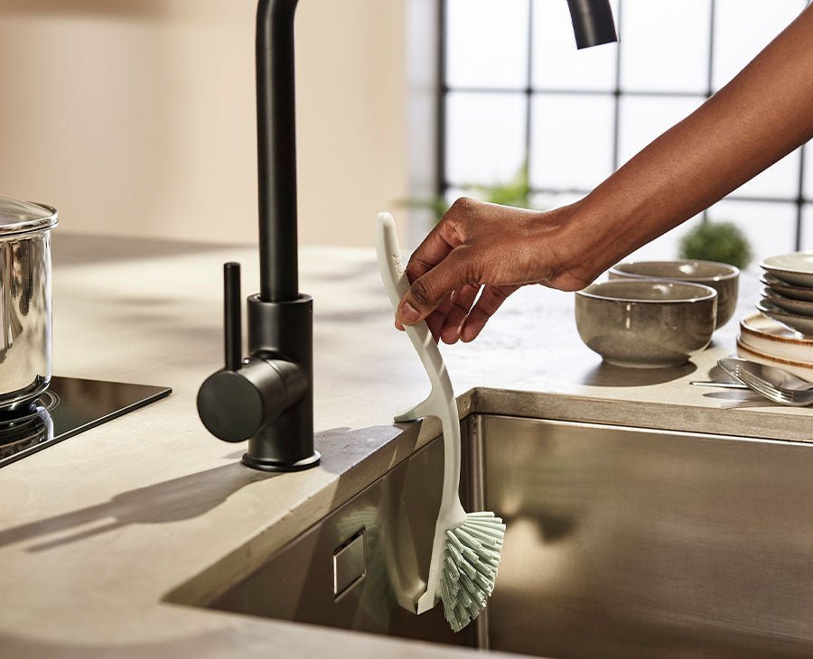 Edge™ Grey Washing Up Brush - RUTHERFORD & Co