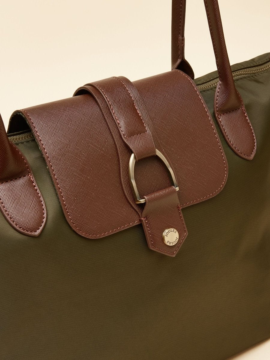 Edie Khaki Green Shopper bag - RUTHERFORD & Co