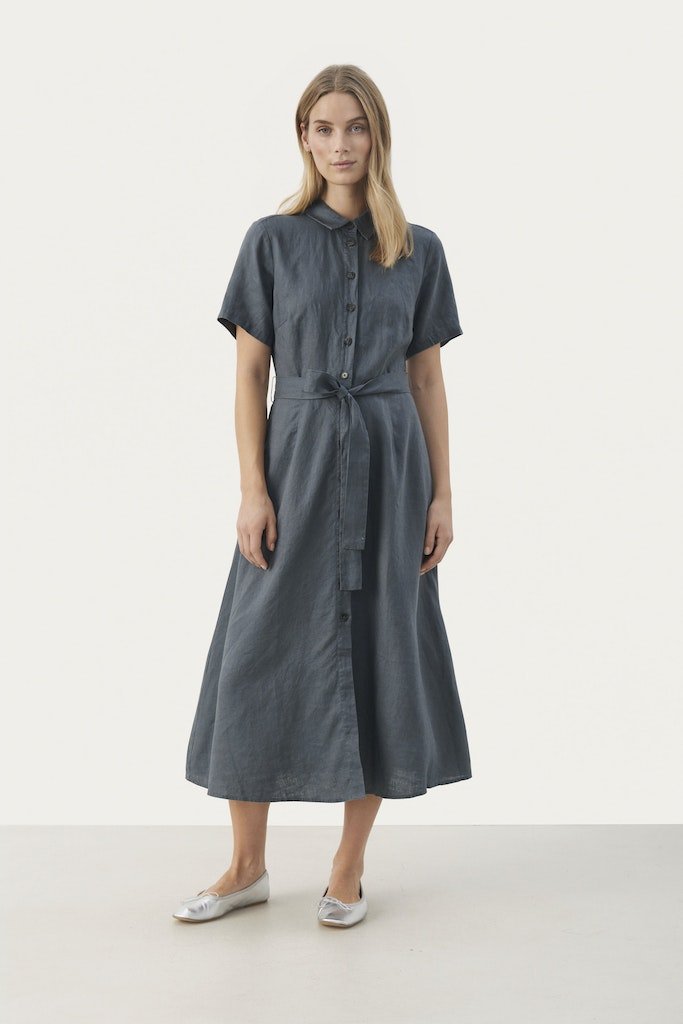 EflinPW Dr Dress - Turbulence - RUTHERFORD & Co