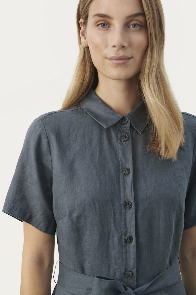 EflinPW Dr Dress - Turbulence - RUTHERFORD & Co