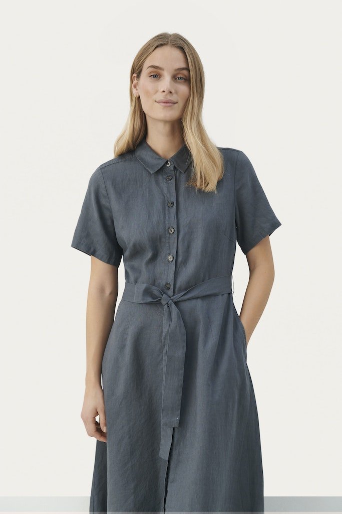 EflinPW Dr Dress - Turbulence - RUTHERFORD & Co