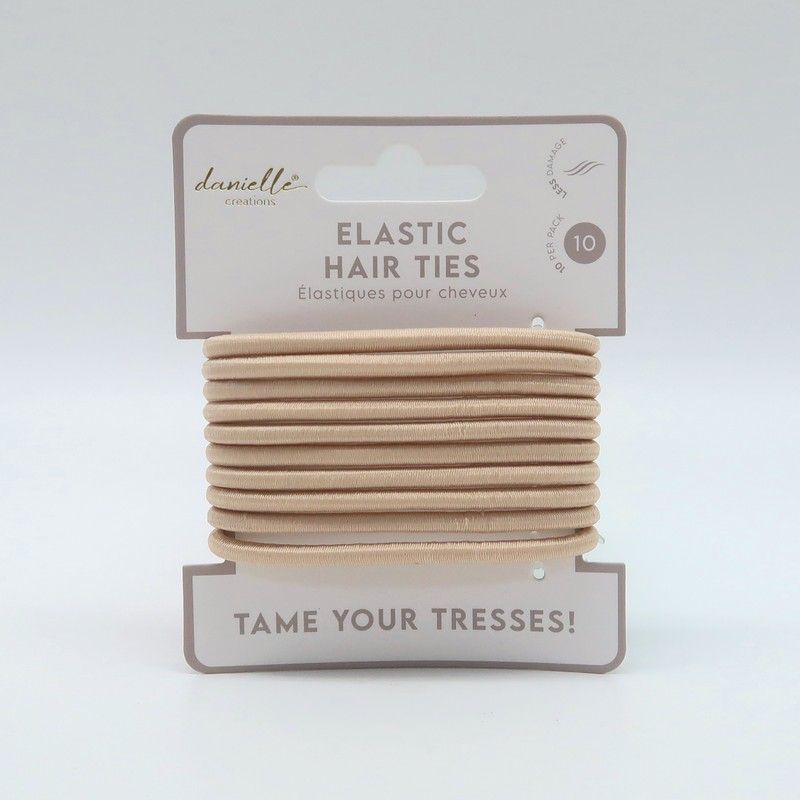 Elastic Hair Ties Nude - RUTHERFORD & Co
