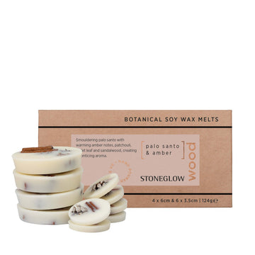 Elements - Wood - Palo Santo & Amber - Botanical Soy Wax Melts - RUTHERFORD & Co