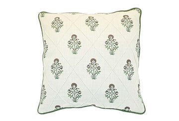 Embroidered brantwood cushion - RUTHERFORD & Co
