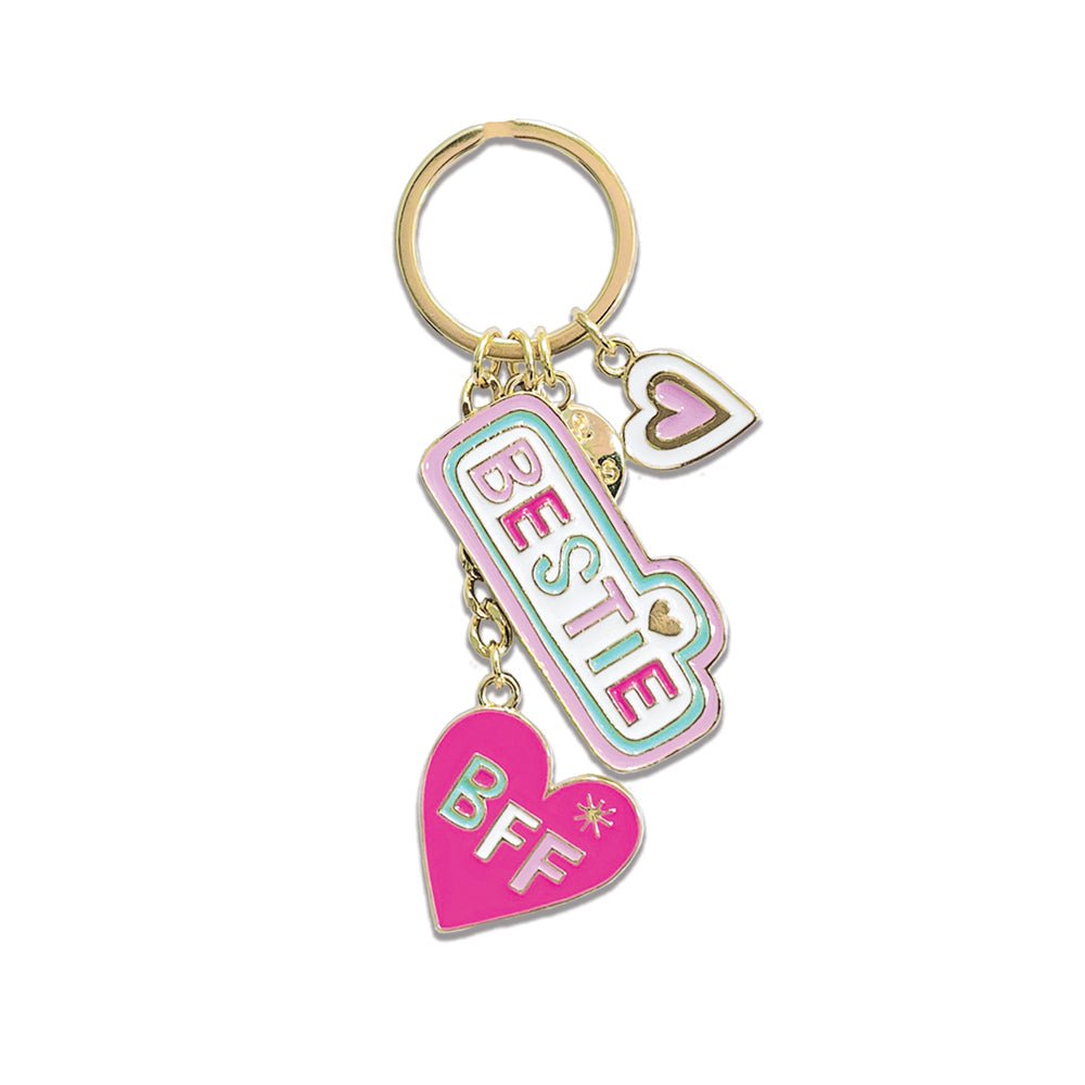 Enamel Keyring/Bestie - RUTHERFORD & Co