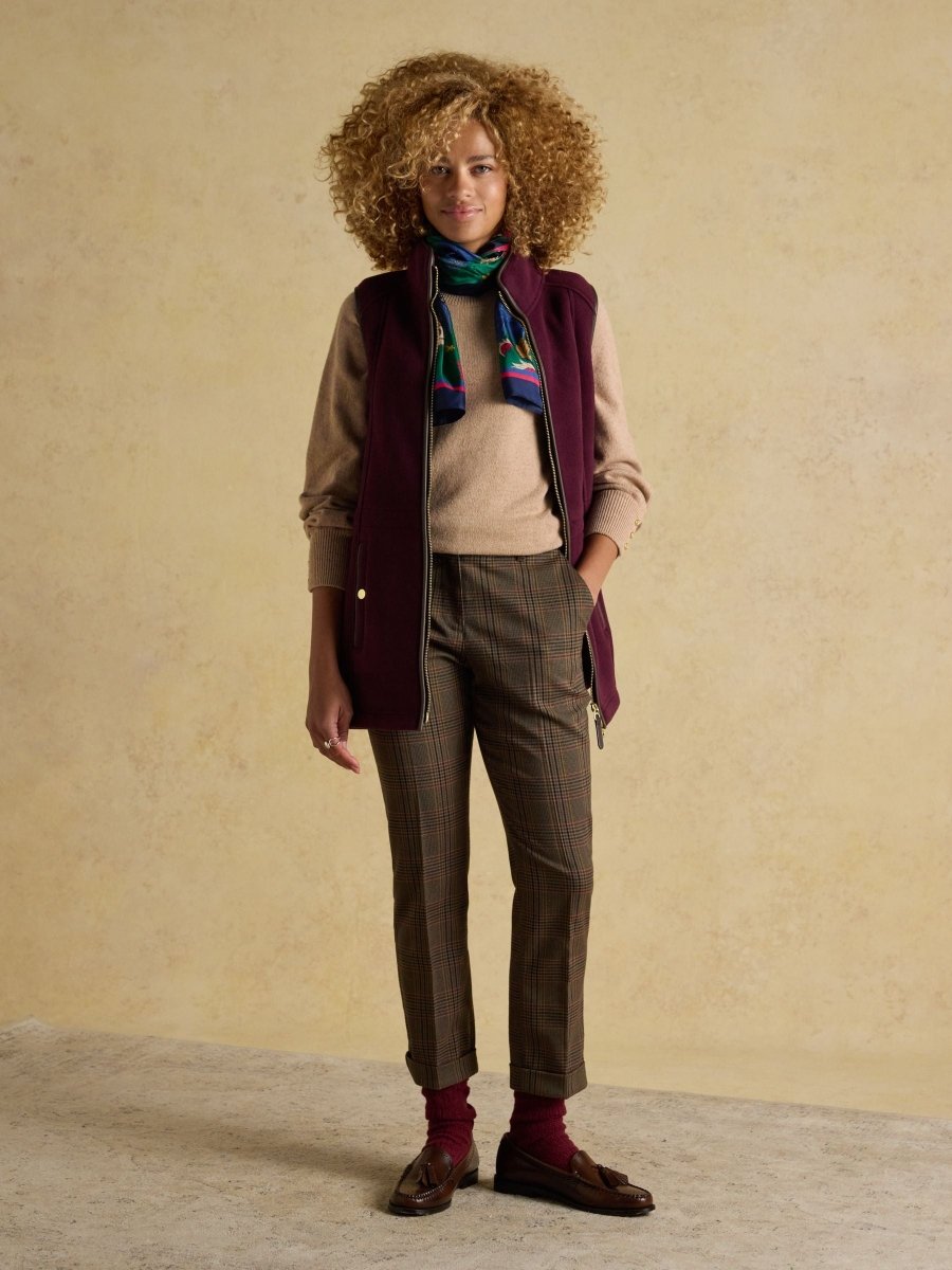 Enid Oatmeal High Neck Jumper - RUTHERFORD & Co