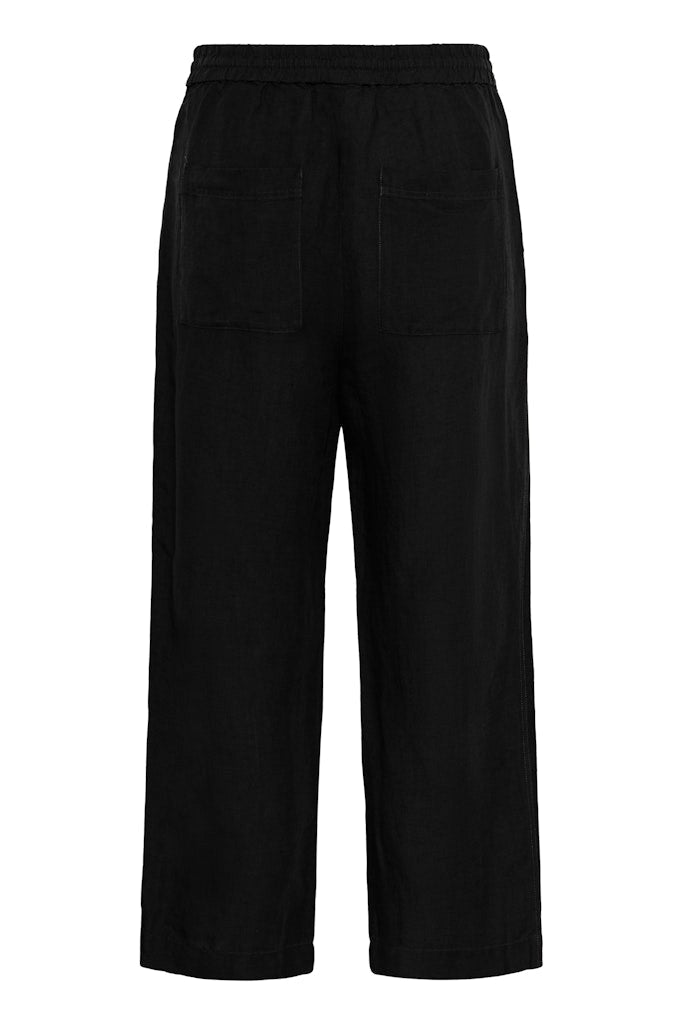 EniolasPW Pa Trousers - Black - RUTHERFORD & Co