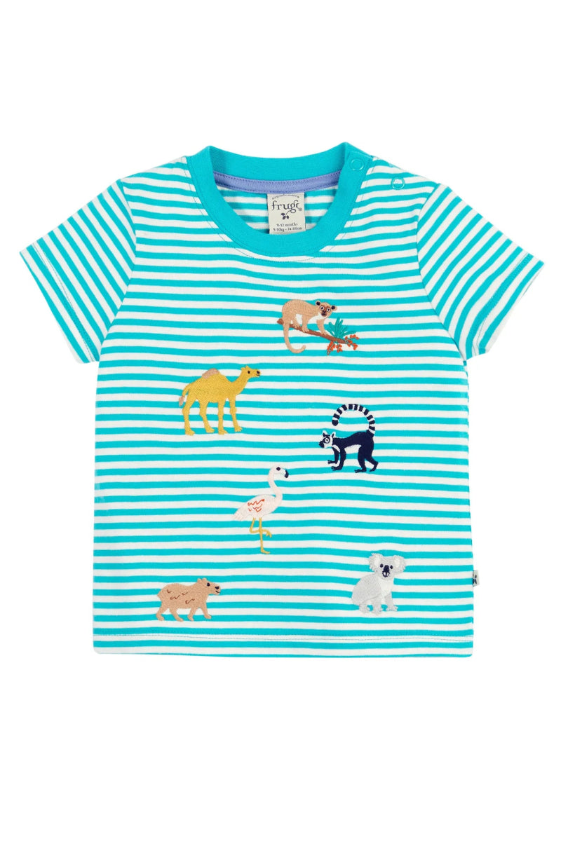 ENNIS EMBROIDERED T - SHIRT - RUTHERFORD & Co