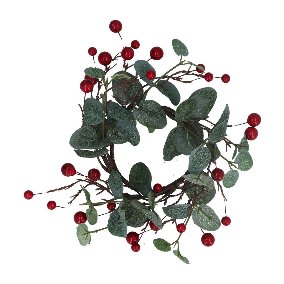 Eucalyptus & Red Berry Candle Ring - RUTHERFORD & Co