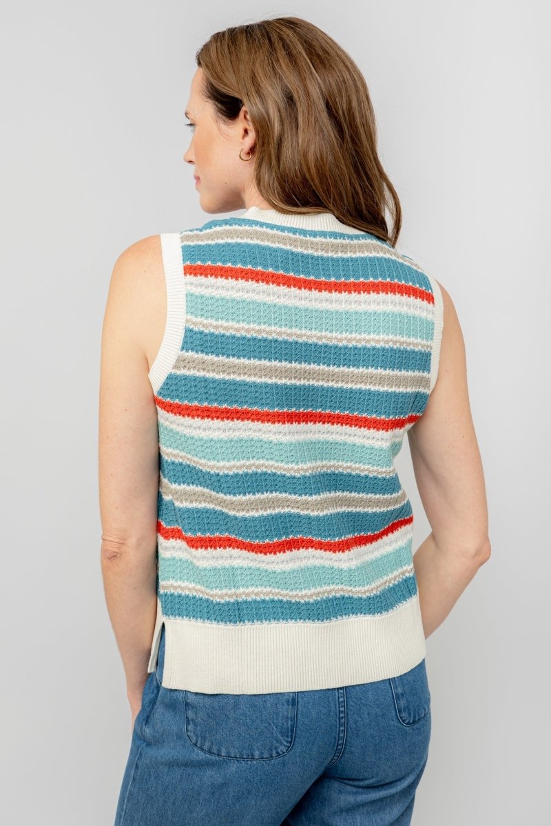 Eva Organic Cotton Knitted Tank - RUTHERFORD & Co