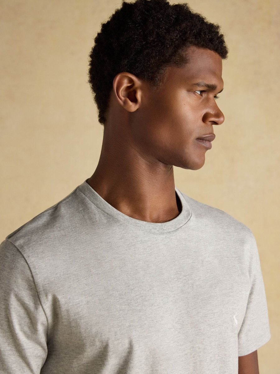 Everyday Grey Classic Fit Cotton T-Shirt - RUTHERFORD & Co