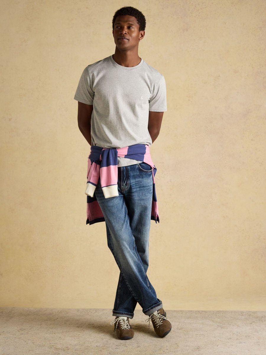 Everyday Grey Classic Fit Cotton T-Shirt - RUTHERFORD & Co